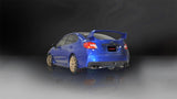 Corsa 2015 Subaru WRX Cat Back Exhaust, Black Quad 3.5in Tips *Sport* - 14857BLK