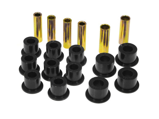Prothane 86.5-97 Nissan Hardbody 4wd Spring & Shackle Bushings - Black - 14-1002-BL