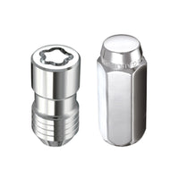 McGard 6 Lug Hex Install Kit w/Locks (Cone Seat Nut) M14X2.0 / 13/16 Hex / 2.25in. Length - Chrome - 84605