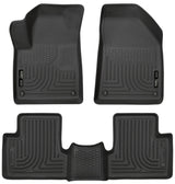 Husky Liners 2015 Jeep Cherokee WeatherBeater Combo Black Floor Liners - 99091