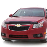 AVS 06-09 Ford Fusion Carflector Low Profile Hood Shield - Smoke - 20756
