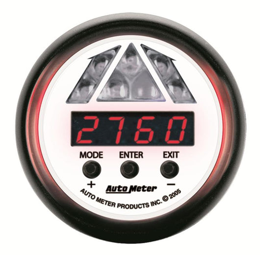 Autometer Phantom 2-1/16in Digital Pro Shift System Shift Light Level 1 Gauge - 5787