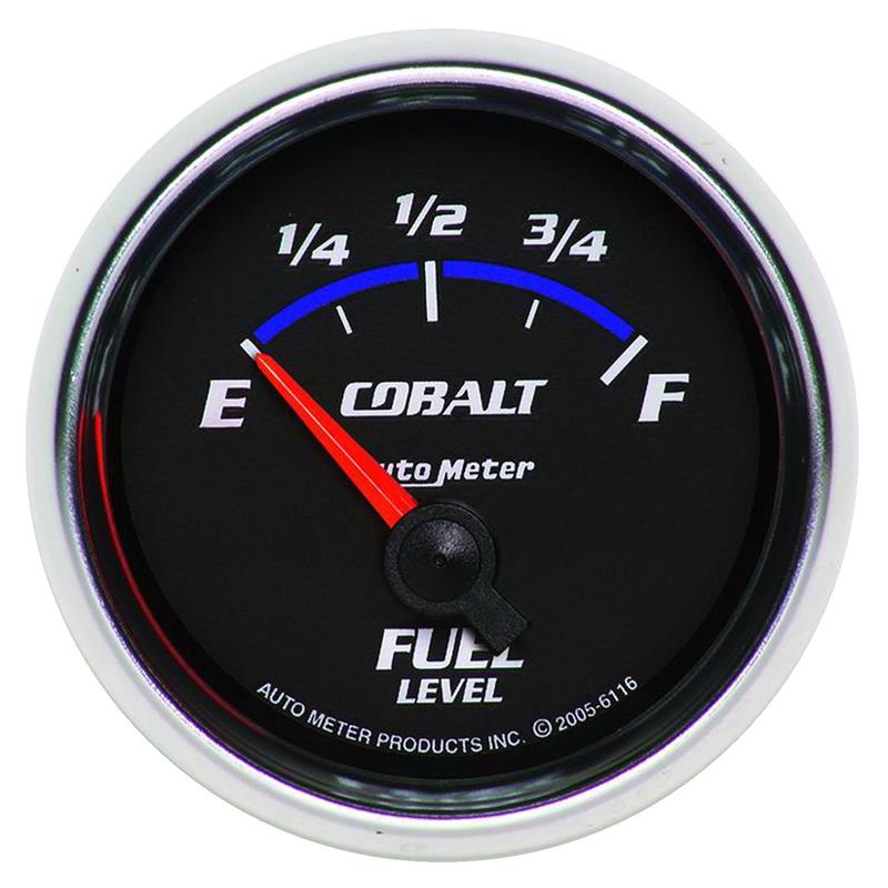Autometer Cobalt 52mm 240 E/33 F SSE Fuel Level Gauge - 6116