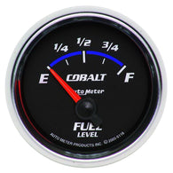 Autometer Cobalt 52mm 240 E/33 F SSE Fuel Level Gauge - 6116