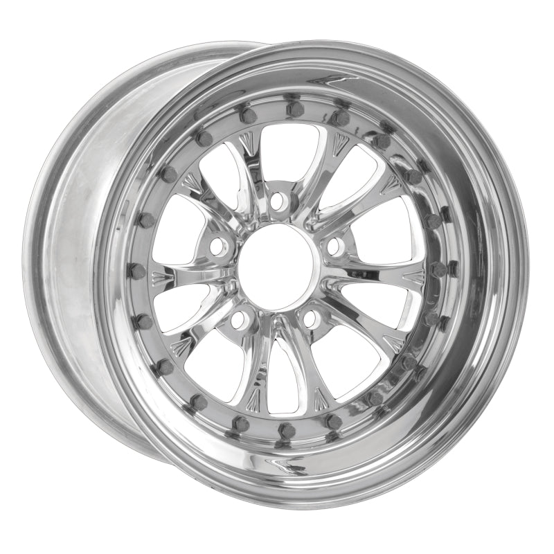 Weld Vitesse 15x4 / 5x4.5 BP / 1.5in. BS Polished Wheel - Non-Beadlock - 794P-54202