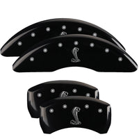 MGP Rear set 2 Caliper Covers Engraved Rear Tiffany Snake Yellow finish black ch - 10203RSBYYL
