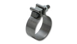 Vibrant SS Accuseal Exhaust Seal Clamp for 3.5in OD Tubing (1in wide band) - 1162