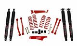 Skyjacker 4"KIT,07-09JK RED W/BLK MAX - JK401KCR-B