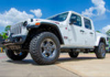 N-Fab RKR Step System 2019 Jeep Wrangler JT 4 Door Truck Full Length - Tex. Black - 1.75in - J194TRKRS4