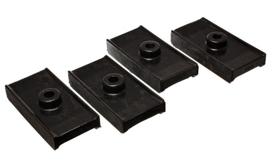 Energy Suspension Chrysler Leaf Spring Iso. Set - Black - 5.6106G