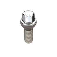 McGard Hex Lug Bolt (Radius Seat) M14X1.5 / 17mm Hex / 28.1mm Shank Length (Box of 50) - Chrome - 69820