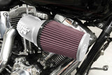 K&N 17-18 Harley Davidson Touring Models Performance Air Intake System Silver - 57-1139S