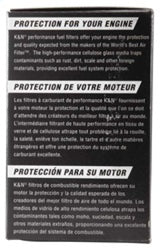 K&N Fuel Filter 84-89 Nissan 300ZX, 00-04 Nissan Xterra. 95-97 Nissan 200SX - PF-1100