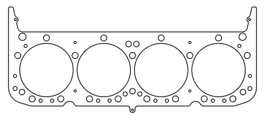 Cometic Chevy Small Block 4.060 inch Bore .027 inch MLS Headgasket (18 or 23 Deg. Heads) - C5245-027