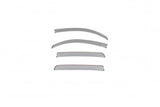 AVS 16-18 Toyota Tacoma Access Cab Low Profile Color Match Ventvisors 4pc - Silver Sky Metallic - 994036-1D6