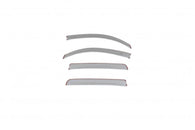AVS 16-18 Toyota Tacoma Access Cab Low Profile Color Match Ventvisors 4pc - Silver Sky Metallic - 994036-1D6