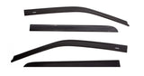 AVS 09-18 Dodge RAM 1500 Quad Cab Ventvisor In-Channel Window Deflectors 4pc - Matte Black - 1774003