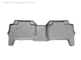 WeatherTech 04+ GMC Canyon Crew Cab Rear FloorLiner - Grey - 460092