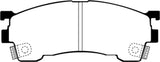 EBC 93-97 Ford Probe 2.0 16v Yellowstuff Front Brake Pads - DP4971R