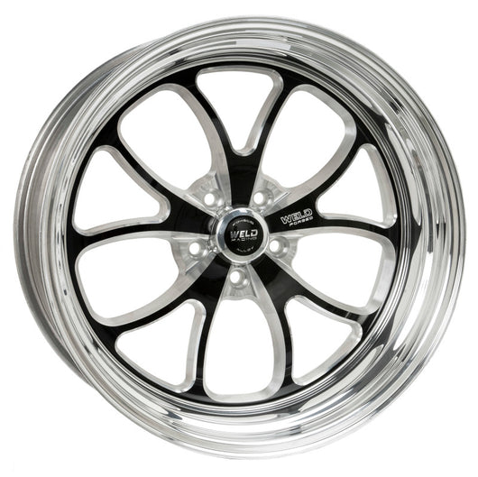 Weld S76 20x7 / 5x120mm BP / 2.8in. BS Black Wheel (High Pad) - Non-Beadlock - 76HB0070N28A