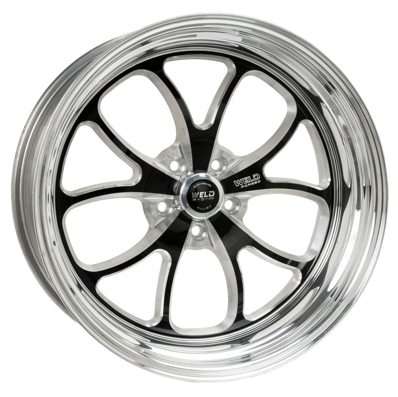 Weld S76 20x8.5 / 5x4.75 BP / 4.8in. BS Black Wheel (High Pad) - Non-Beadlock - 76HB0085B48A