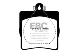 EBC 03-08 Chrysler Crossfire 3.2 Greenstuff Rear Brake Pads - DP21191