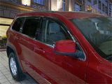 Stampede 2011-2015 Jeep Grand Cherokee Tape-Onz Sidewind Deflector 4pc - Smoke - 6934-2