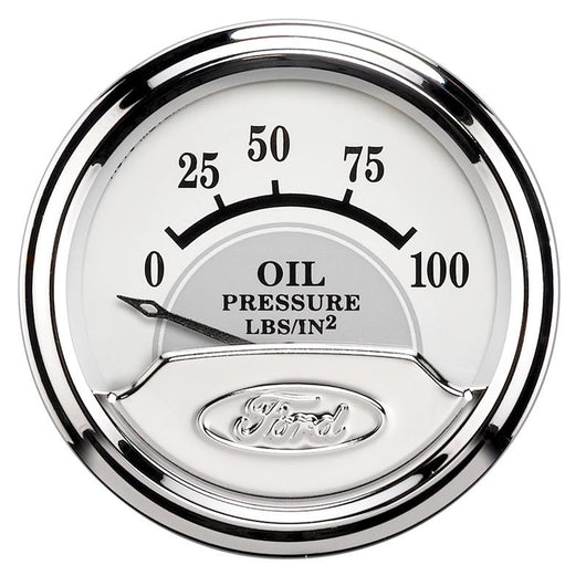Autometer Ford Masterpiece 2in Short Sweep Electronic 0-100 PSI Oil Pressure Gauge - 880352