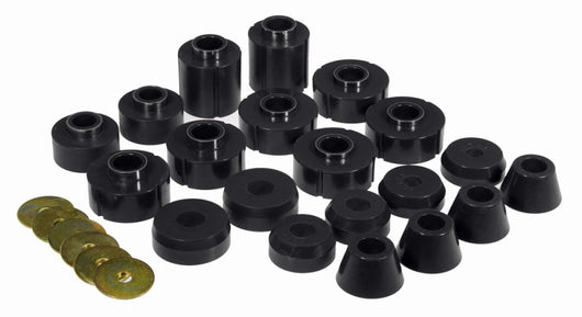 Prothane 80-96 Ford F100/350 2/4wd Body Mount - Black - 6-108-BL