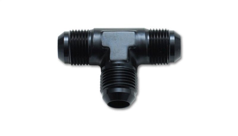 Vibrant -6AN Flare Tee Adapter Fitting - Aluminum - 10482
