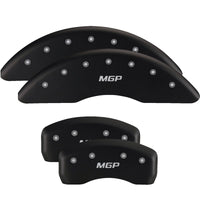 MGP 4 Caliper Covers Engraved Front & Rear MGP Red finish silver ch - 36020SMGPRD