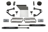 Fabtech 14-18 GM K1500 w/OE Alum. UCA 4in Budget UCA System w/Rear Stealth Shocks - K1070M