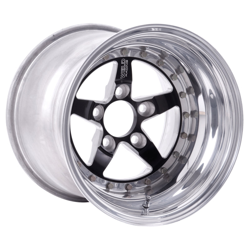 Weld Weldstar 15x9 / 5x4.75 BP / 5.5in. BS Black Wheel - Non-Beadlock - 791B-59280