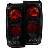 ANZO 1982-1994 Chevrolet S-10 Taillights Dark Smoke - 211163