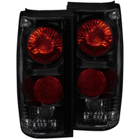 ANZO 1982-1994 Chevrolet S-10 Taillights Dark Smoke - 211163