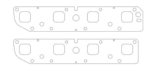 Cometic Dodge 5.7L Hemi .030in MLS 1.46in X 1.39in Exhaust Manifold Gaskets *Pair* - C5854-030
