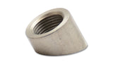 Vibrant 45 deg Angled Oxygen Sensor Weld Bung (M18 x 1.5 Thread) - Bulk Pack of 100 pcs. - 11193