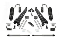 Fabtech 2017 Ford F450/F550 4WD Diesel 6in Radius Arm System w/DL 4.0 Coilover & Rear DL 2.25 Shocks - K2283DL