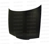 Seibon 92-98 BMW 3 Series 2dr (E36) (Exc 318) OEM Carbon Fiber Hood - HD9298BMWE362D-OE