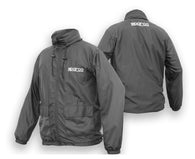Sparco Jacket Windbreaker Gry Lrg - SP05100GR3L