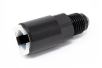 Torque Solution Push-On Quick Disconnect Adapter Fitting: 5/16IN SAE to -8AN Male Flare - TS-FTG-010
