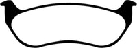 EBC 07-11 Ford Explorer Sport Trac 4.0 Greenstuff Rear Brake Pads - DP61673