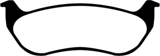 EBC 07-11 Ford Explorer Sport Trac 4.0 Ultimax2 Rear Brake Pads - UD964