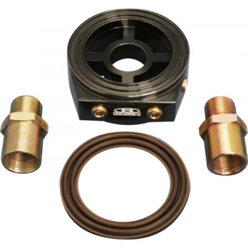 BLOX Racing Oil Filter Block Adapter Black / For Oil Pressure / Oil Temperature - BXGA-00105-BK