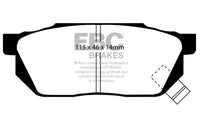 EBC 84-87 Honda Civic CRX 1.5 DX Greenstuff Front Brake Pads - DP2570