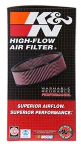 K&N Replacement Air Filter Round 11in OD 9-1/4in ID 6in H - E-3690