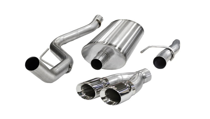 Corsa 11-13 Ford F-150 5.0L V8 Polished Sport Cat-Back Exhaust - 14393