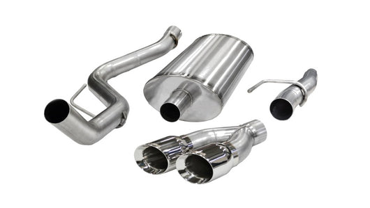Corsa 11-13 Ford F-150 5.0L V8 Polished Sport Cat-Back Exhaust - 14393