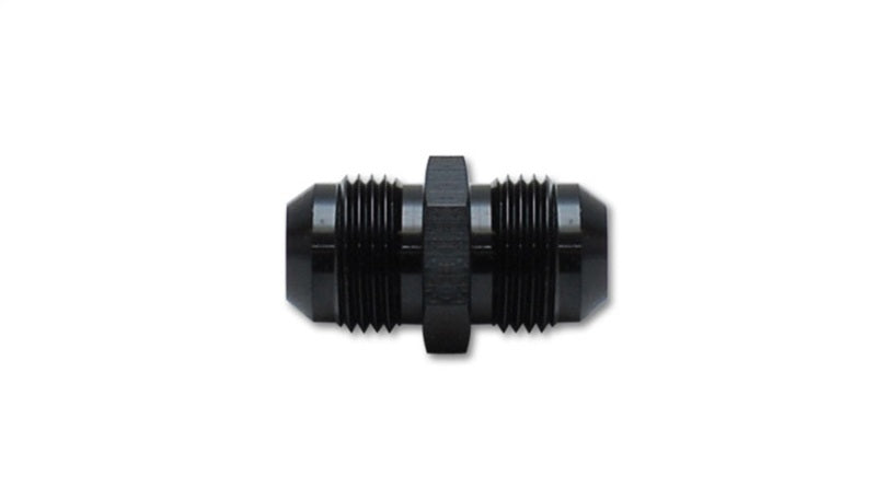 Vibrant -12AN to -12AN Straight Union Adapter Fitting - Aluminum - 10235