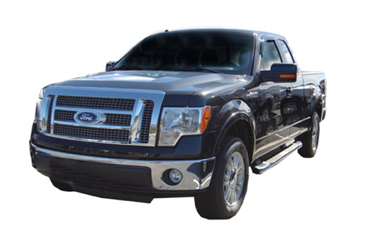 AVS 09-14 Ford F-150 Standard Cab Ventvisor Outside Mount Window Deflectors 2pc - Smoke - 92741